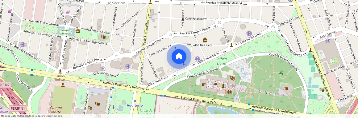 lamartine #761, Colonia Polanco V Sección, C.P. 11560, Df / Cdmx
