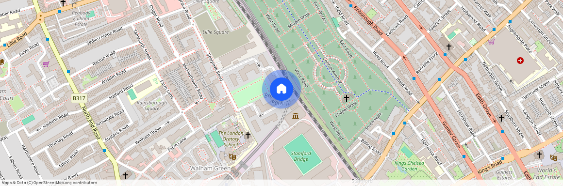 Brompton Park Crescent, London