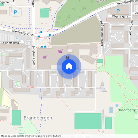 Jungfruns gata, Brandbergen