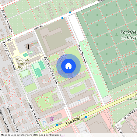 Platz des 4.Juli Nr. 12, 14167 Berlin