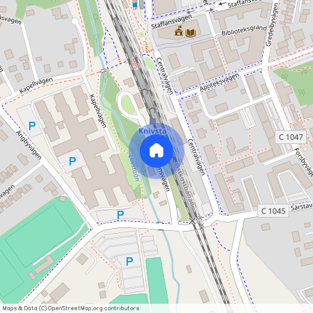 Stationsvägen, Knivsta