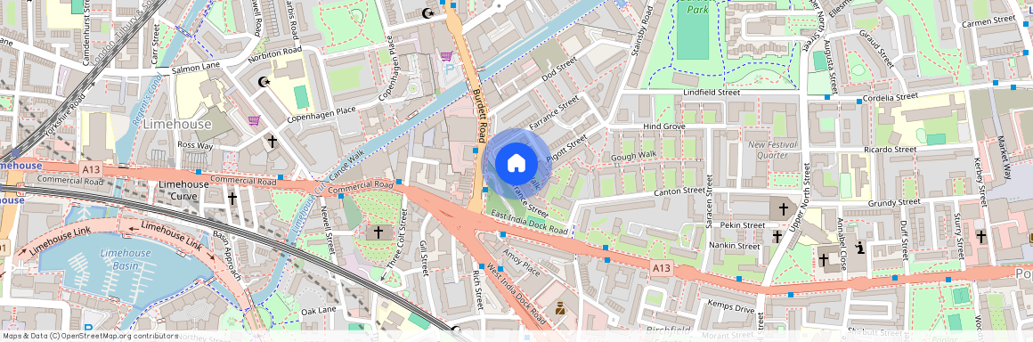 Kildare Walk, Westferry, London, E14 7DB