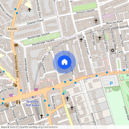 Clanricarde Gardens, Notting Hill, London W2 4NA
