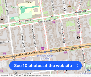 Hochwertige möblierte 1‑Zimmer‑Neubauwohnung in Frankfurt City - Photo 1