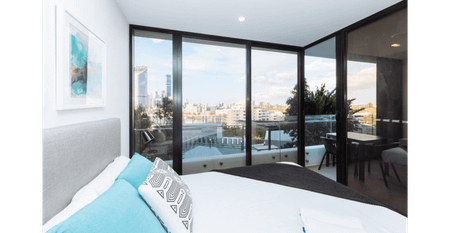 RARELY AVAILABLE FRONT FACING WITH RIVER AND CITY VIEWS ONE BEDROOM + STUDY - Photo 5