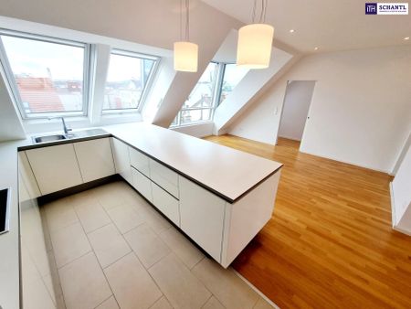WOW! Lichtdurchflutete Traumwohnung mit hofseitiger Terrasse! Neues Lebensgefühl im Dachgeschoss mit perfekter Raumaufteilung + Kamin + Ideale öffentliche Anbindung! Jetzt zugreifen! - Foto 3