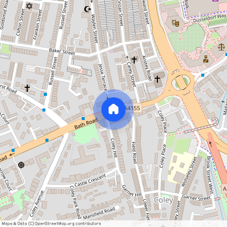 Castle Hill, Reading RG1, RG1 7SY, Reading