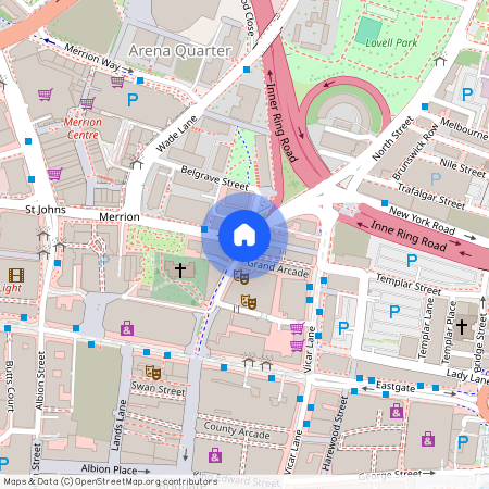 New Briggate, Leeds, West Yorkshire, LS1