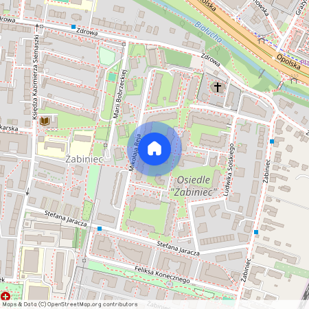 ul. Mikołaja Reja, Żabiniec, Prądnik Biały, Kraków, małopolskie