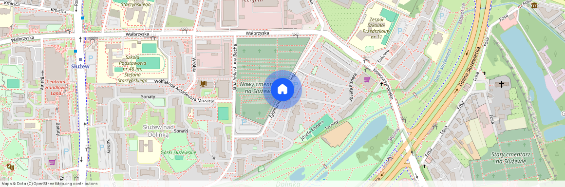 ul. Zygmunta Noskowskiego, Służew, Mokotów, Warszawa, mazowieckie