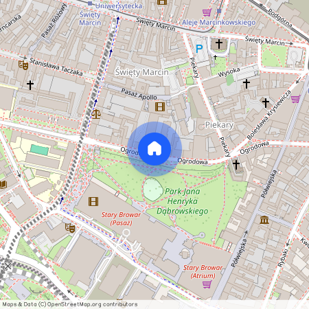 ul. Ogrodowa, Centrum, Stare Miasto, Poznań, wielkopolskie