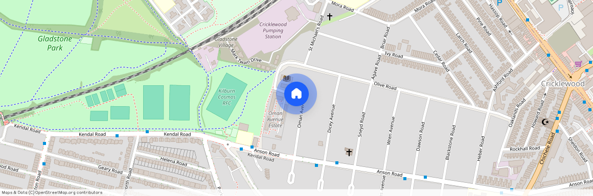 Oman Court, Gladstone Park, NW2