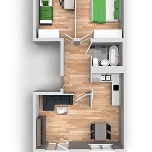 3-Raum-Wohnung Alte Heerstraße 202 - Foto 2