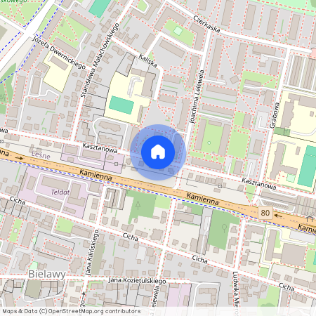 ul. Kasztanowa, Leśne, Bydgoszcz, kujawsko-pomorskie