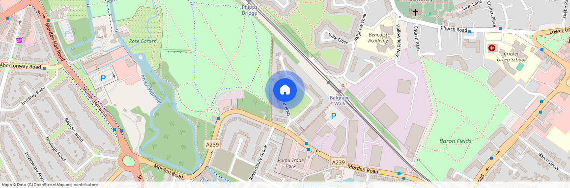 Deer Park Gardens, Mitcham CR4