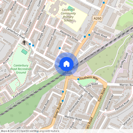 Canterbury Road, Folkestone, CT19