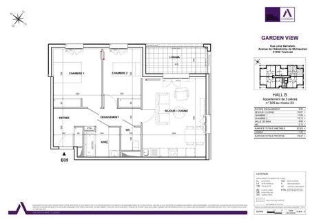 location Appartement T3 DE 62.2m² À TOULOUSE - Photo 4