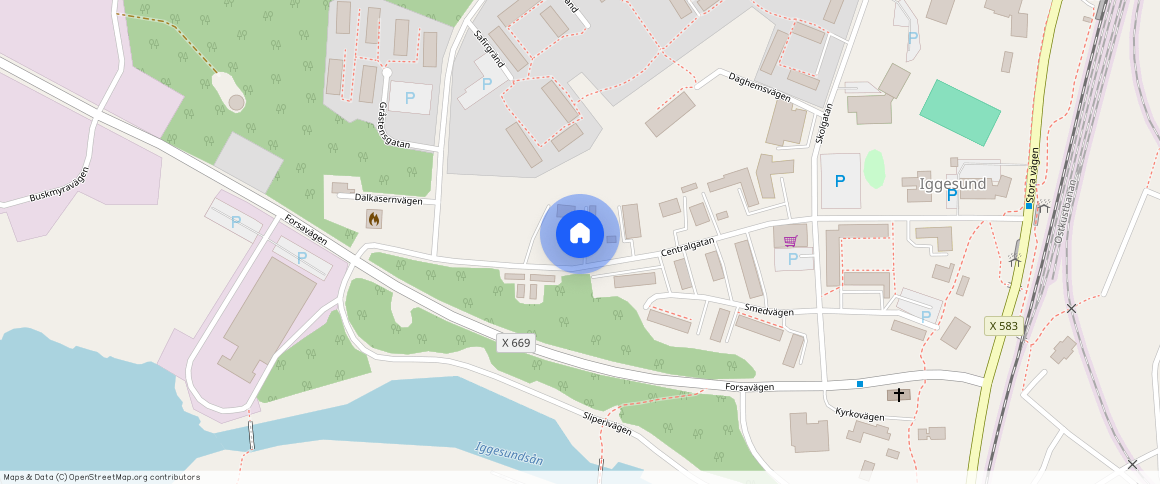 Iggesund, Gävleborg, Hudiksvall, Centralgatan 16 A