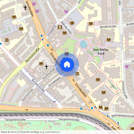 Grindellallee 42, 20146 Eimsbüttel - Hamburg Rotherbaum