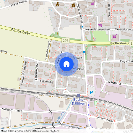 Rosengartenstrasse, 8107 Buchs ZH