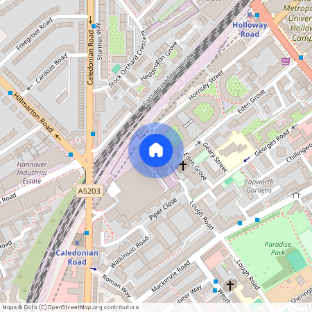 Eden Grove, Islington, London, N7