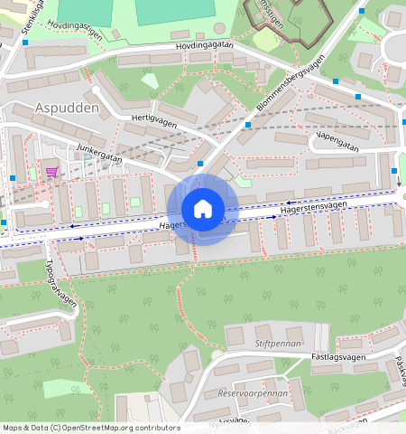 Hägerstensvägen 239B, Aspudden