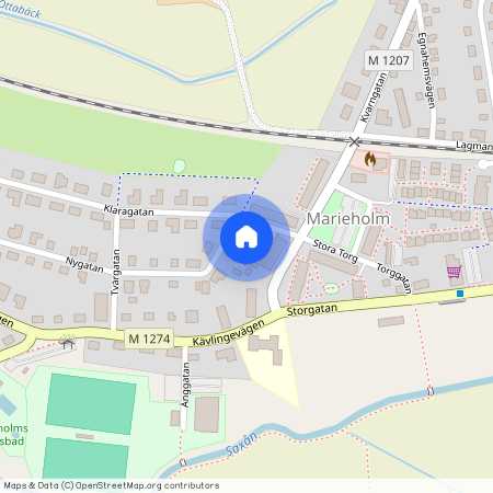 Klaragatan 1S, Marieholm