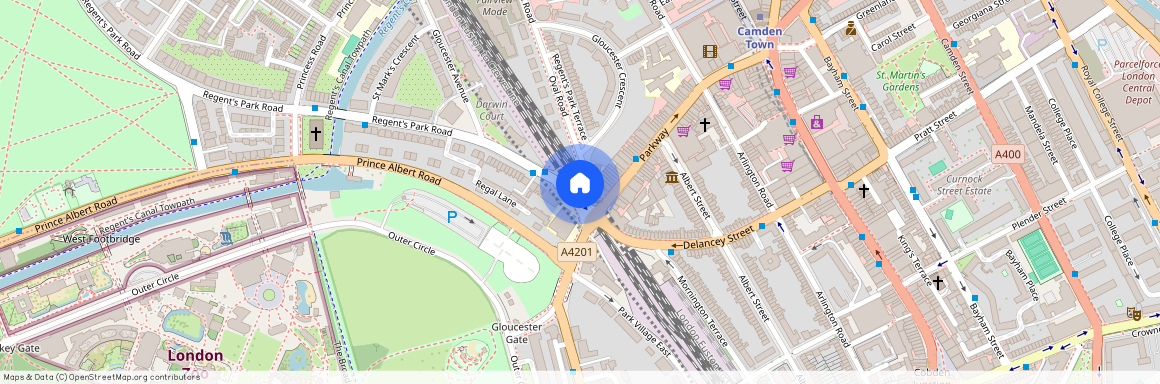 Oval Road, Camden, London, NW1