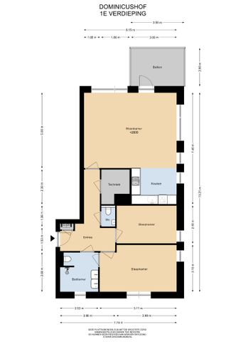 Appartement te huur: Dominicushof 1-B 6042 NG Roermond - Photo 2