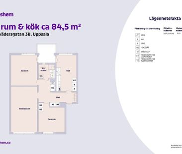 Tövädersgatan 3 B, 75431, Uppsala - Foto 6