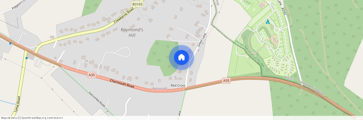 Green Lane, Raymonds Hill, Axminster