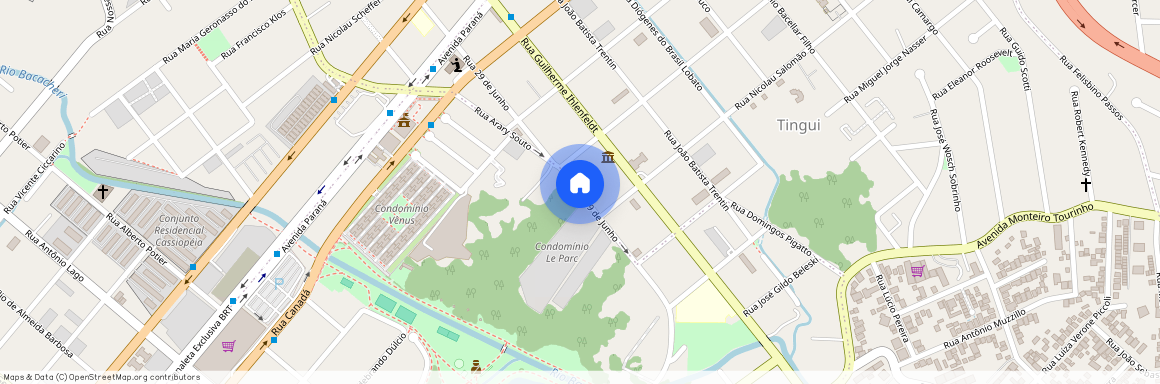 Rua Vinte e Nove de Junho, 267 - 82.515-396 - Bacacheri - Curitiba