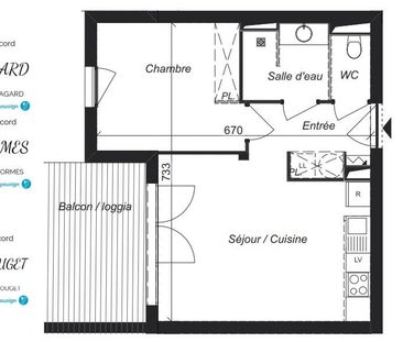 Location Appartement 2 pièces 41m² AUCAMVILLE 31140 - Photo 2