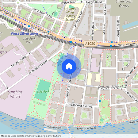 Royal Crest Avenue, Royal Wharf