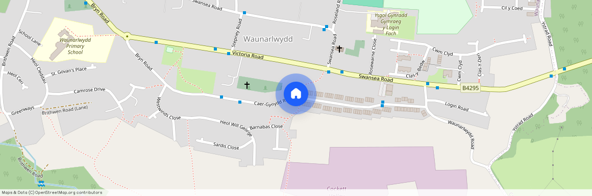 Caergynydd Road, Waunarlwydd, Swansea