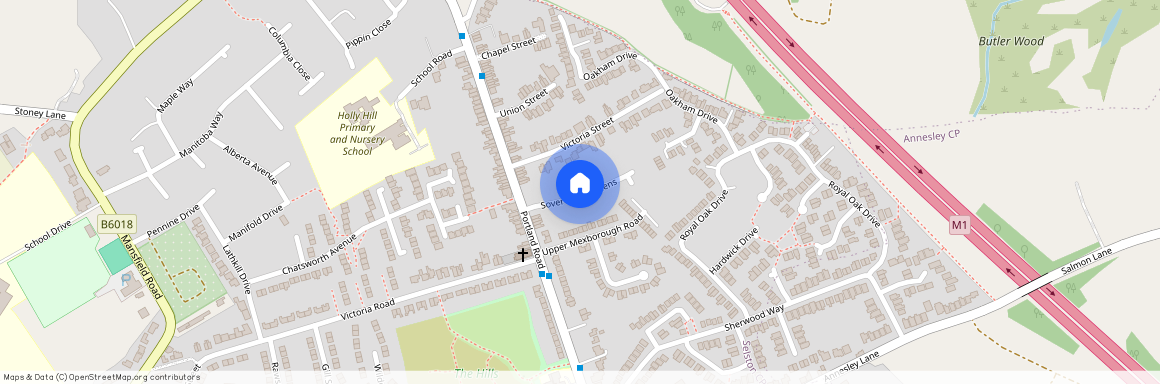 Sovereign Gardens, Nottingham NG16