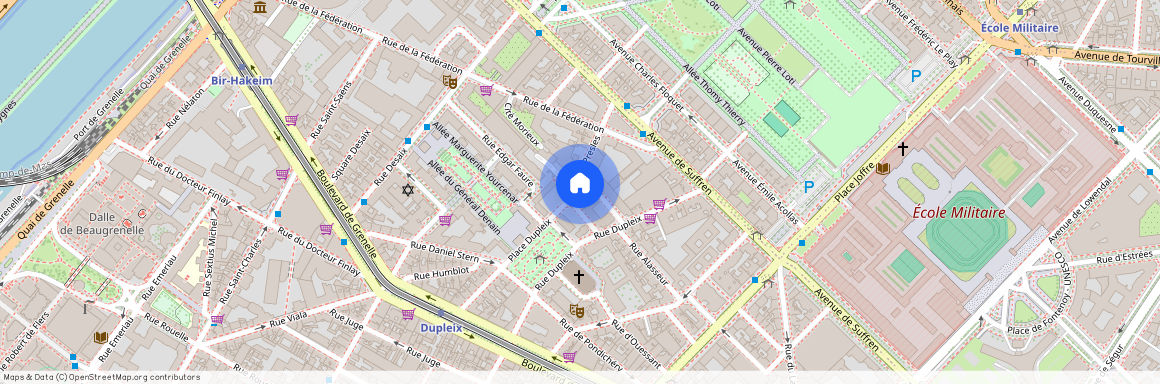 Appartement à louer rue de Presles, Paris 15ème