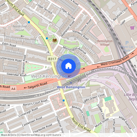Edith Villas, West Kensington, W14