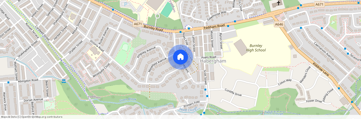 Padiham, Cowley Crescent, Burnley