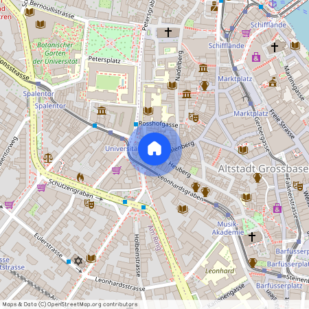 4051, Basel, Spalenberg, 55