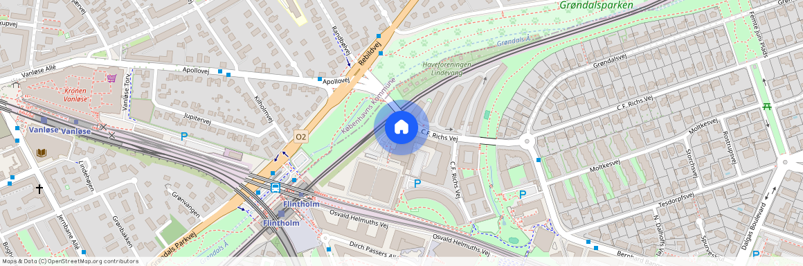 C.F. Richs Vej 105C, 1. 113, 2000 Frederiksberg