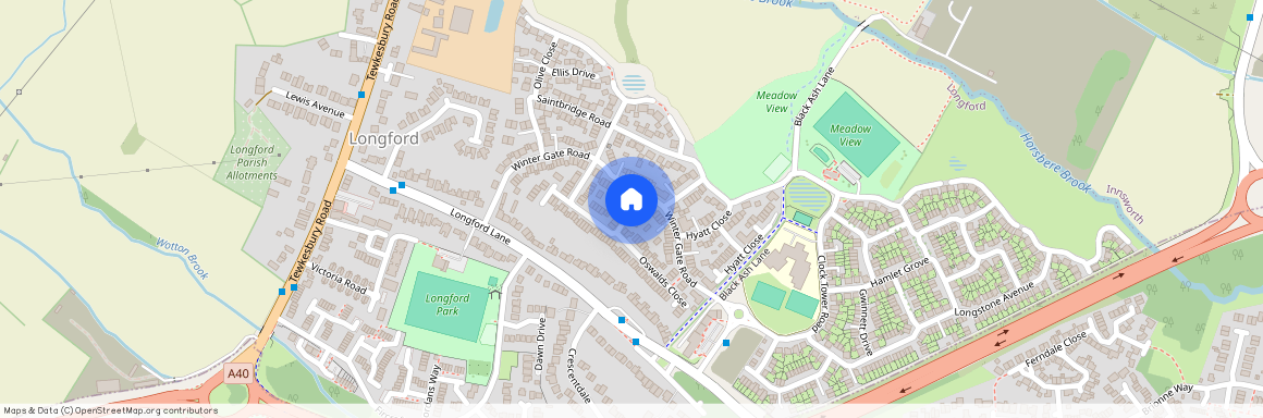 Catherine Place, Longford, Gloucester