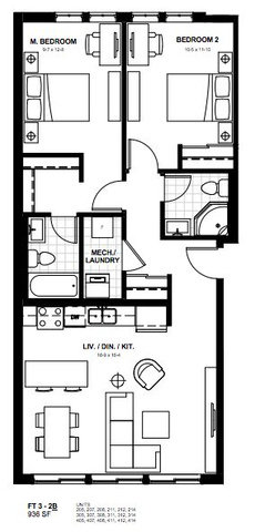 For Lease - 253 Albert Street Unit# 405, Waterloo, Ontario - Photo 4