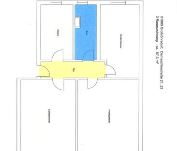Frisch sanierte 3-Raumwohnung in Großröhrsdorf - Photo 6