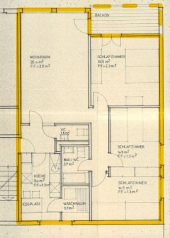 4.0 Zimmerwohnung in Netstal - Photo 5