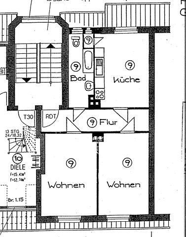 **Gepflegte 2-Zimmer Wohnung mit Stil** - Photo 2