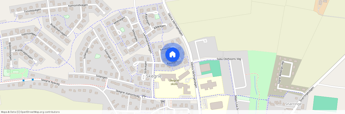 Axvägen 16, Skegrie