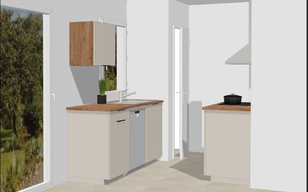 Location Maison 3 pièces 62m² - Photo 1