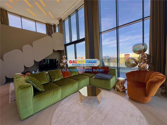 PenthouseTip Duplex 436 mp-5 camere LUX Floreasca-Barbu Vacarescu Ved - Fotografie 1