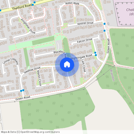 Blackbird Avenue, Brandon, Suffolk, IP27